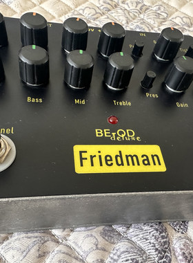 复制friedman BE-OD双通道高增益失真手工摇滚重金属单块效果器