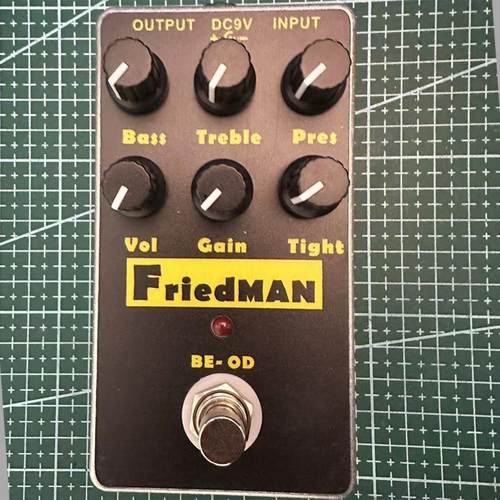 手工单块效果器FriedmanBEODdiy