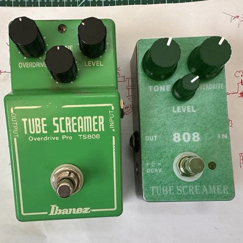 复刻过载DIYTS808过载单块效果器