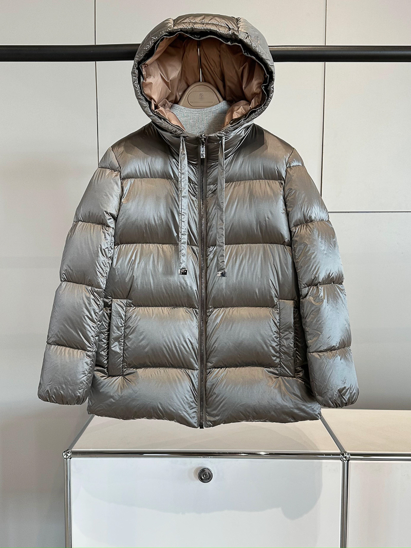 ALIN福利款max90%白鸭绒连帽休闲羽绒服外套