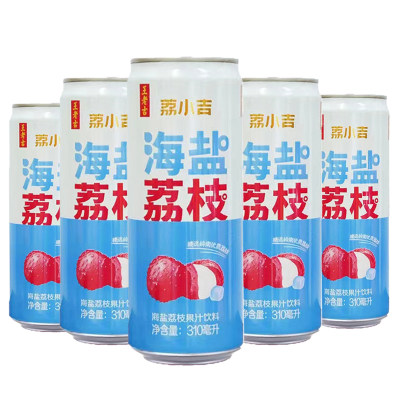 王老吉荔小吉荔枝海盐310ml