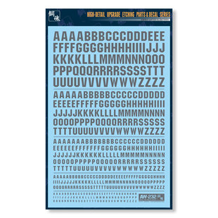 AW-232/AW-233/AW-234/AW-235  钢魂新字母水贴