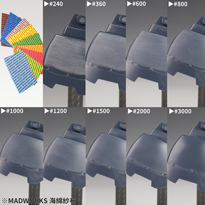 MADMKX系列新款细致海绵砂布砂纸