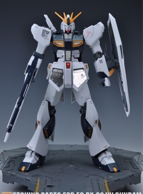 S39 1/144 万代 EG RX-93-ν 牛细节蚀刻片水贴改造件