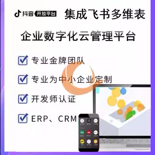 抖音OpenAPI抖音小程序JS API抖音云SDK抖音集成飞书对接多维表