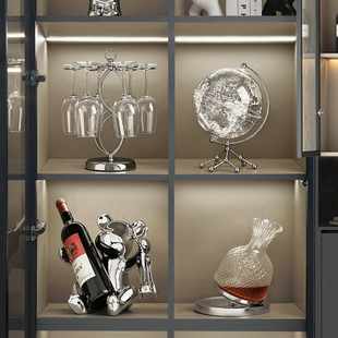 贝汉美暴力熊红酒架2025新款 饰品摆件 客厅酒柜高端大气上档次软装