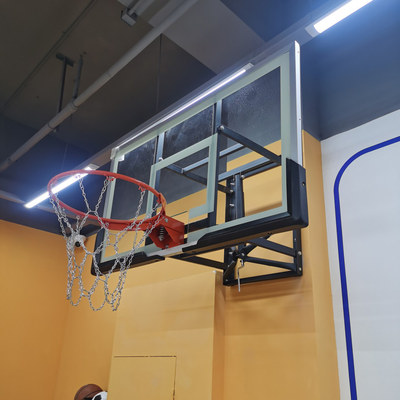 挂墙式室外标准儿童可升降篮球架