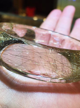 魅晶水晶晶体通透手镯