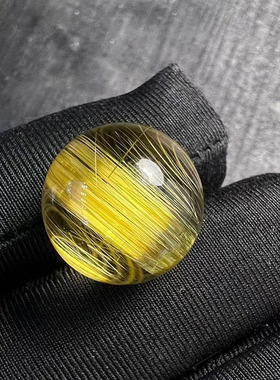 天然钛晶顺发晶单珠