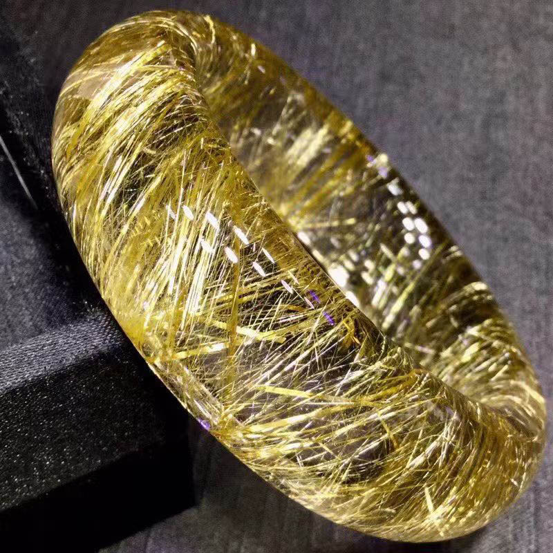 魅晶天然水晶钛晶顺钛晶手镯