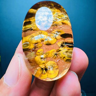 魅晶天然水晶晶体通透针铁矿蘑菇云吊坠