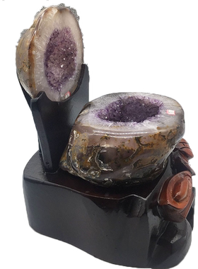 魅晶水晶晶体通透吊坠