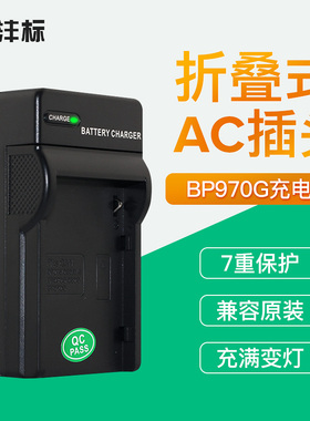 沣标BP-970G电池充电器适用于佳能摄像机XF305 XF300 XF105 XF100 C300 C500 C500PL座充 数码相机配件