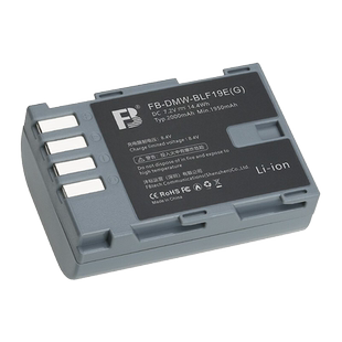 沣标DMW-BLF19E相机电池适用松下DMC-GH4 GH5 GH3 GH5S单反DC-G9LGK微单PDZ-BLF19E适马SDQ座充电器套装BP-61