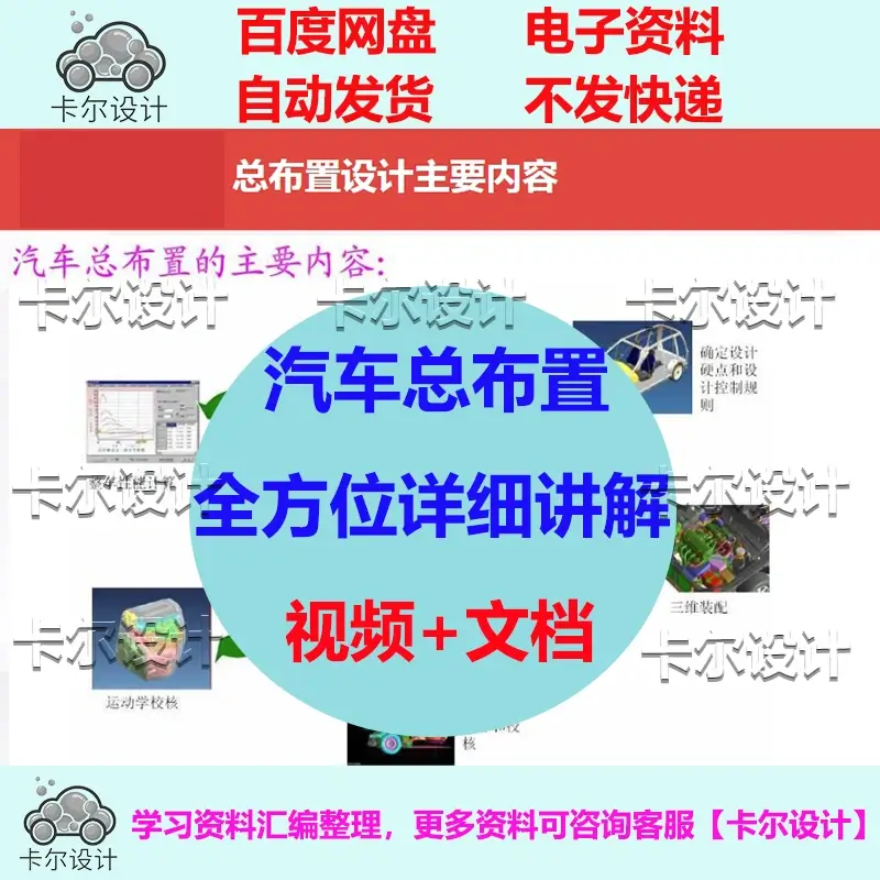 汽车总布置全方位详细讲解 40份资料 总布置设计在CATIA中的应用,商务/设计服务,设计素材/源文件,淘宝优惠券,粉丝福利购,淘宝优惠卷