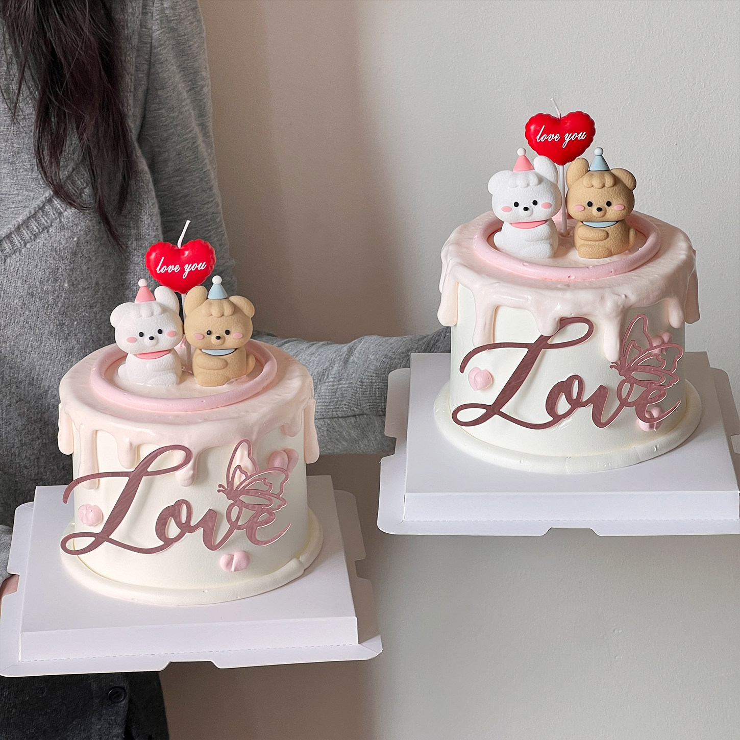 214情人节卡通修狗蛋糕装饰摆件情侣love亚克力爱心蜡烛装扮插件,节庆用品/礼品,节日装扮用品,淘宝优惠券,粉丝福利购,淘宝优惠卷