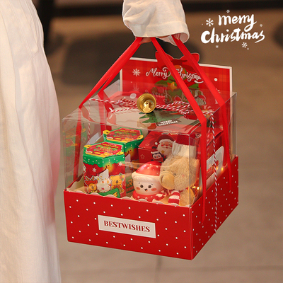 圣诞节礼盒手提包装打包盒