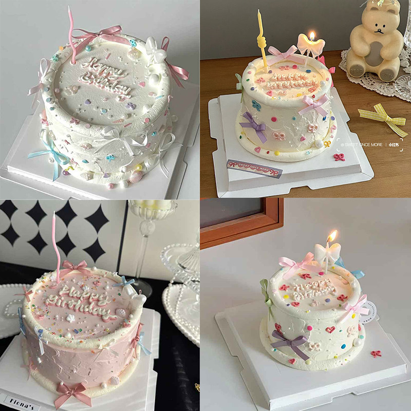 ins风彩色成品蝴蝶结丝带蛋糕装饰摆件芭蕾风小仙女生日甜品配件,节庆用品/礼品,节日装扮用品,淘宝优惠券,粉丝福利购,淘宝优惠卷