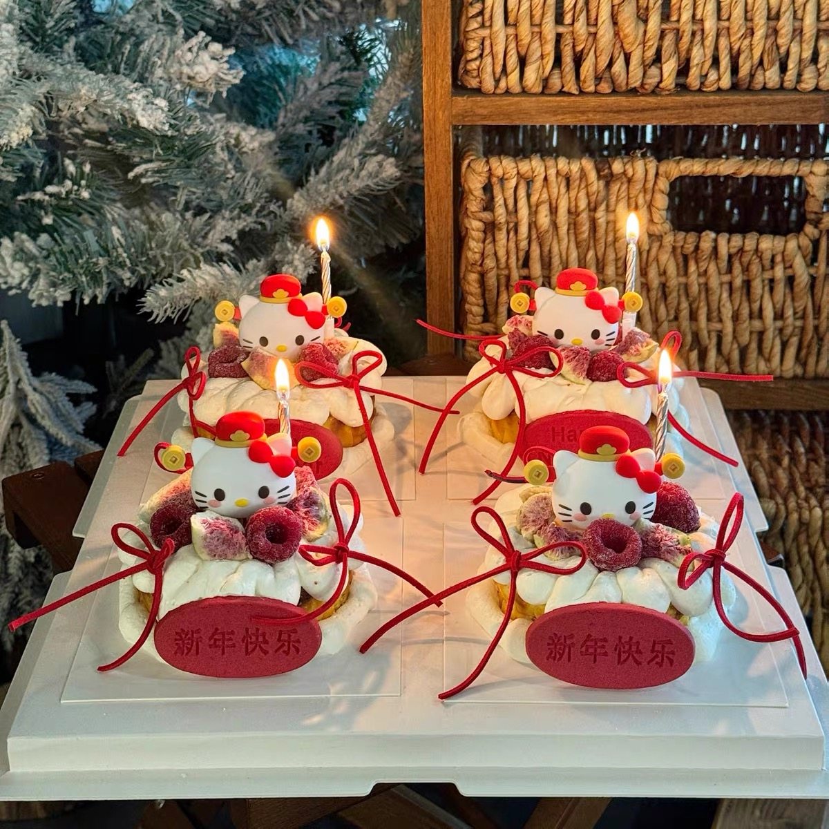 2026网红新年快乐蛋糕装饰插牌饼干财神元宝kt猫春节跨年烘焙摆件,节庆用品/礼品,节日装扮用品,淘宝优惠券,粉丝福利购,淘宝优惠卷