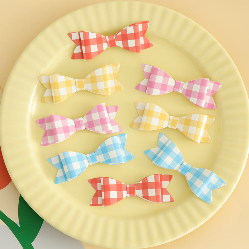 韩国ins复古蛋糕装饰蝴蝶结插件