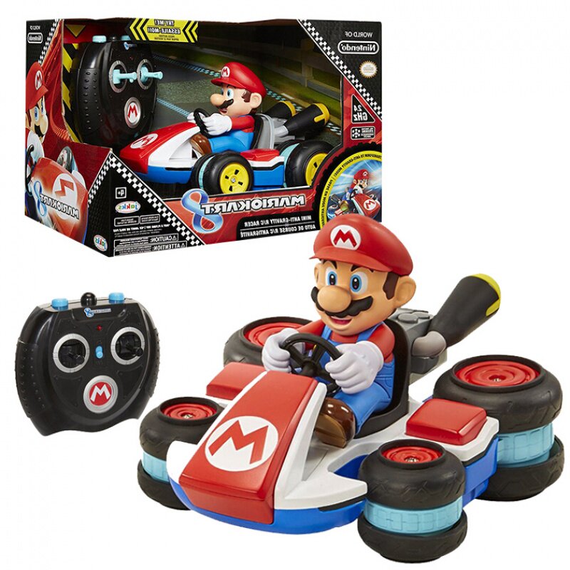 jakks超级玛丽马里奥遥控赛车四驱手柄特技漂移男孩电动玩具02497