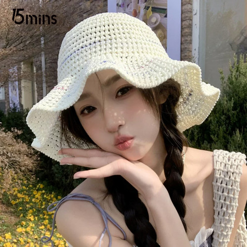 夏季海边度假遮阳百搭渔夫帽