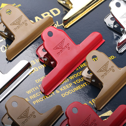 金属票夹hightide收纳整理夹子