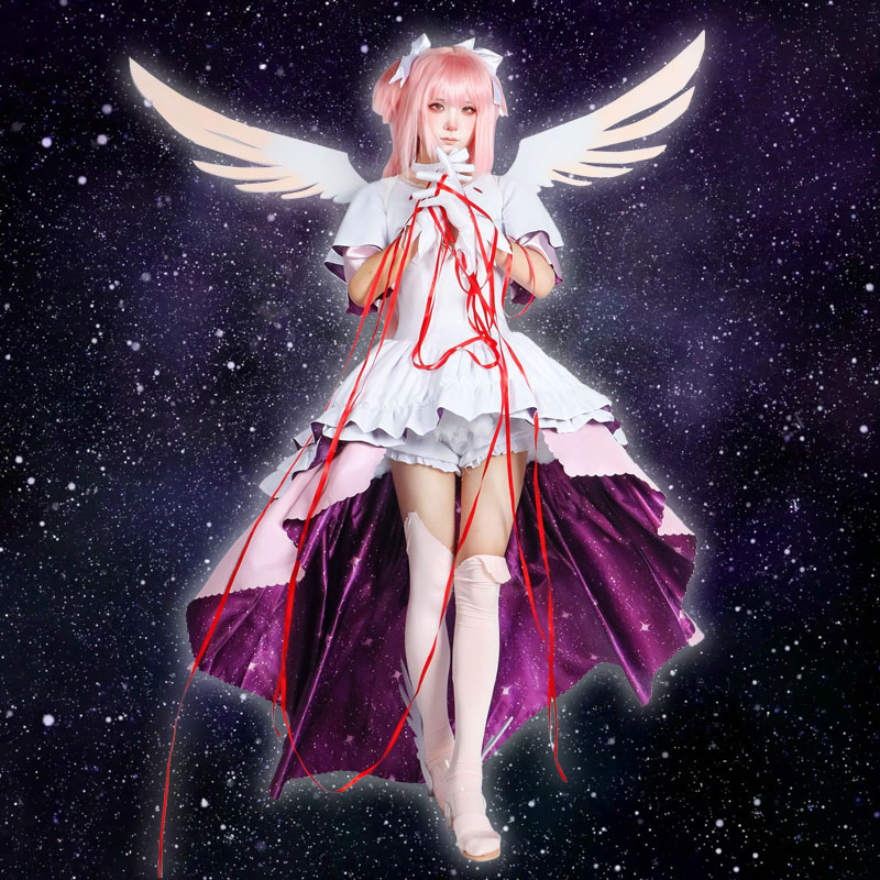 魔法少女小圆cos服鹿目圆神装