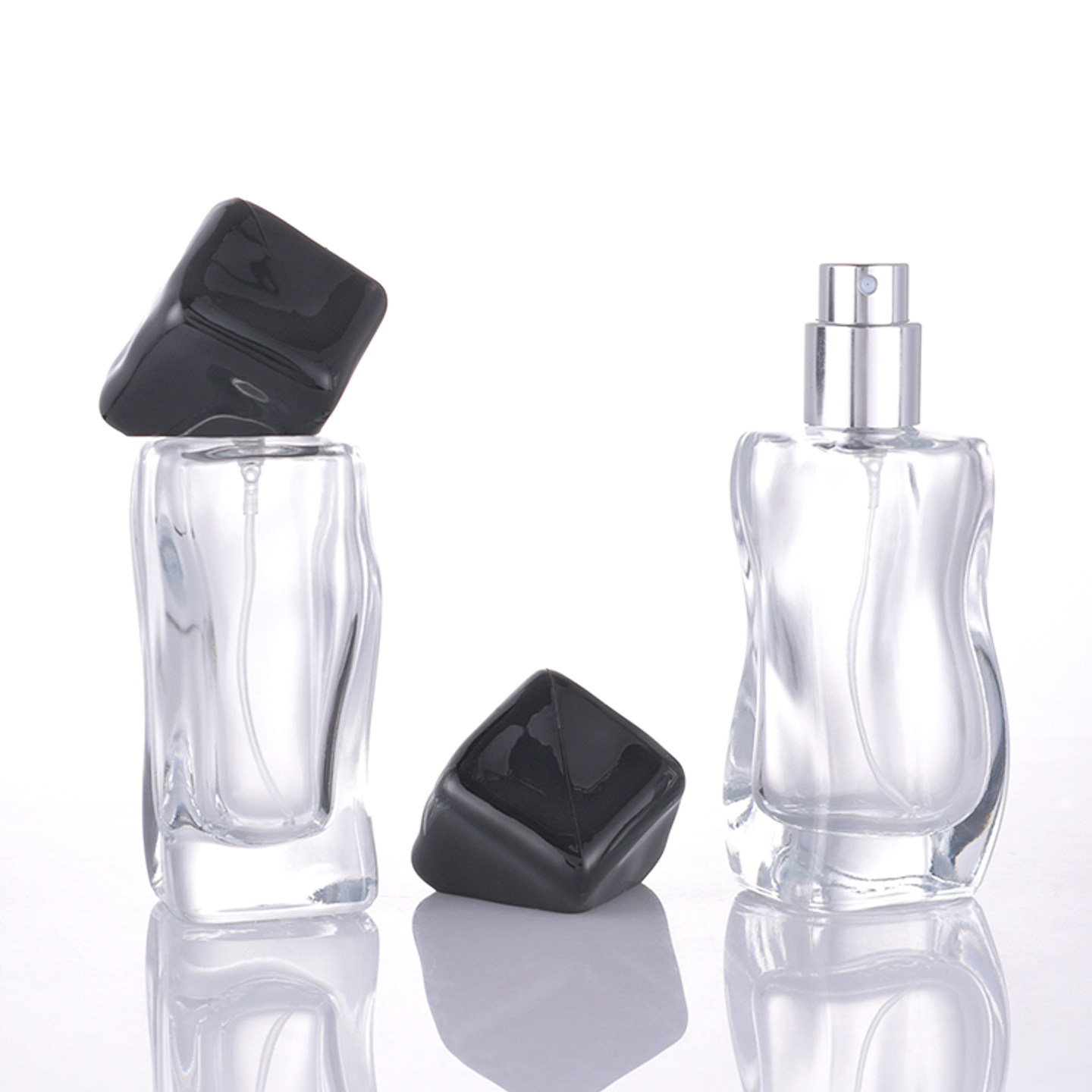 30ml香水分装瓶便携按压式日化细喷雾瓶大容量替换装玻璃空瓶子