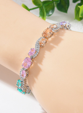 钻石之乡河南商丘人工钻石手链