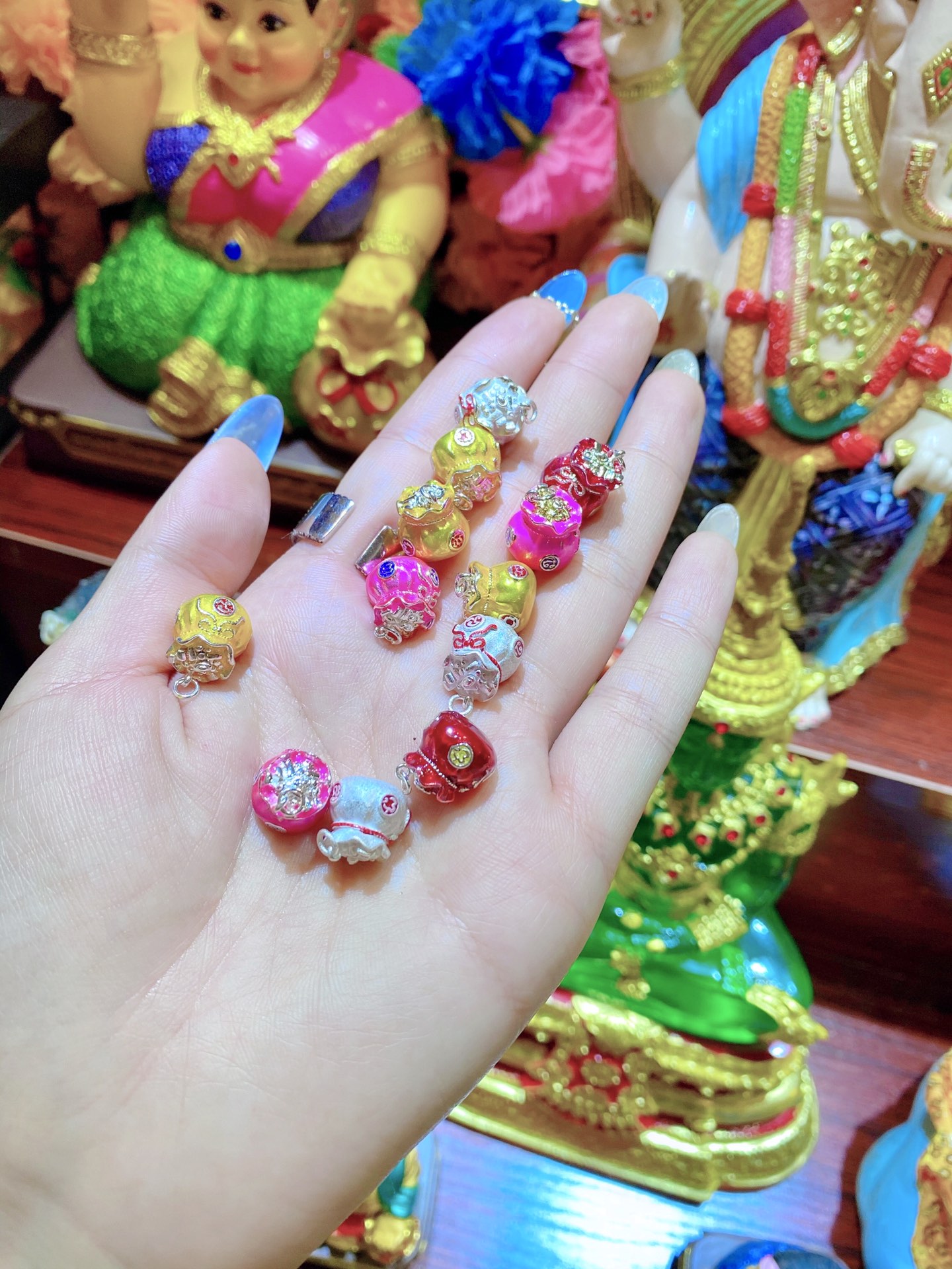 好运来 泰国特色手工艺品 钱袋 阿赞苏斌 吊坠项链手链吊坠