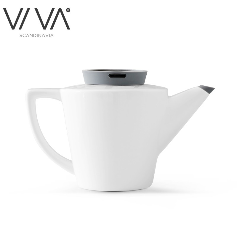 获红点设计奖丹麦VIVA茶壶泡茶壶带茶漏简约大容量办公室泡茶壶1L