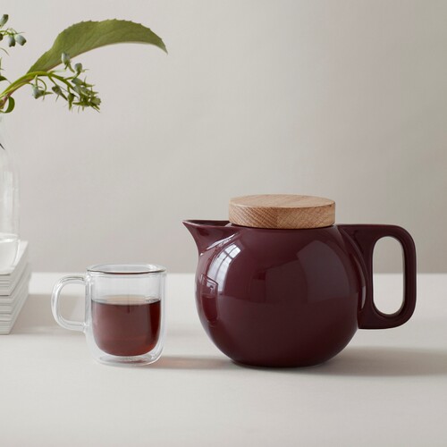 丹麦VIVA极简陶瓷获设计奖泡茶壶