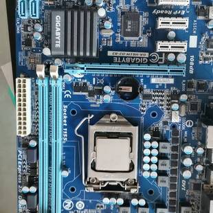 议价技嘉H61M-D2-B3主板一张 送i3-2100cpu 带