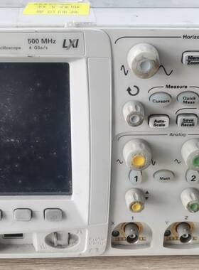 议价DSO5052A示波器，功能正常，500MHz带宽，4G/S