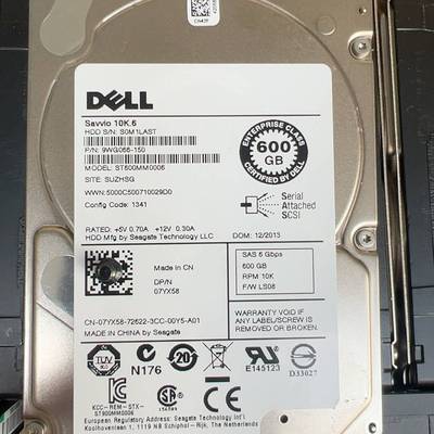 议价DELL  ST600MM006  07YX58  600g