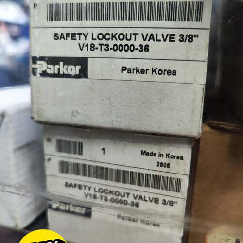 议价韩国生产全新原包装Parker安全锁定阀 V18-T
