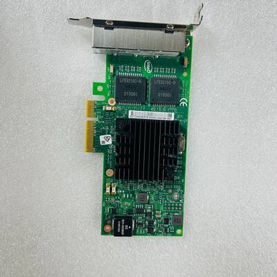 议价原装intelI350-T4G2P20 四口千兆网卡 I35