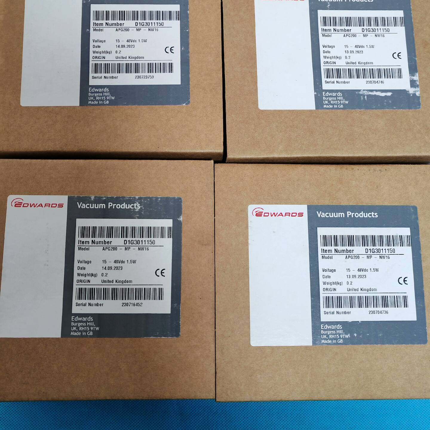 议价全新爱德华真空计APG200-MP-NW16,D1G3011