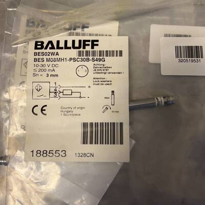 议价巴鲁夫 188553 BES02WA BES M08MH1-