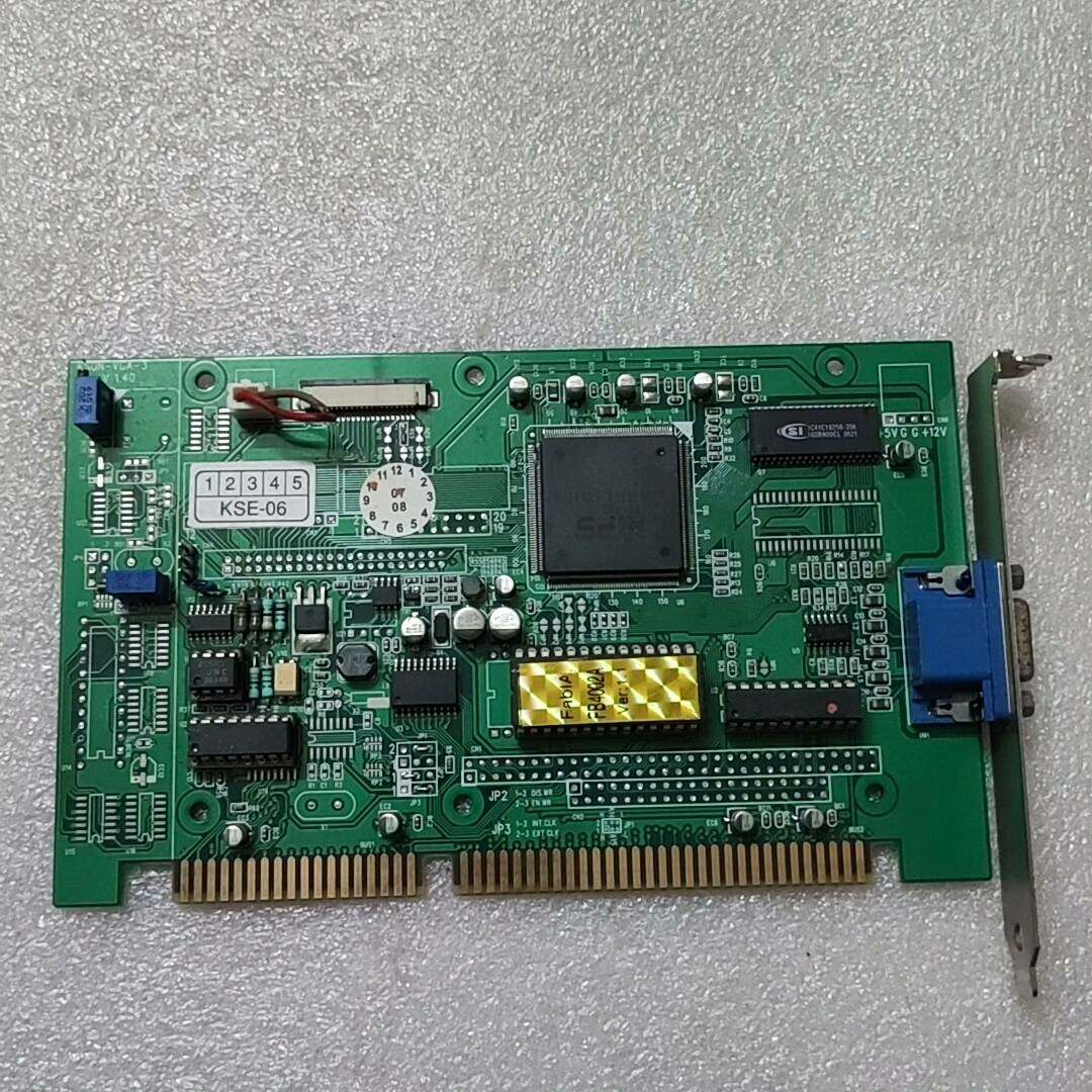 议价KSON-VGA V1.4 KSE-06 ISA 显卡 包