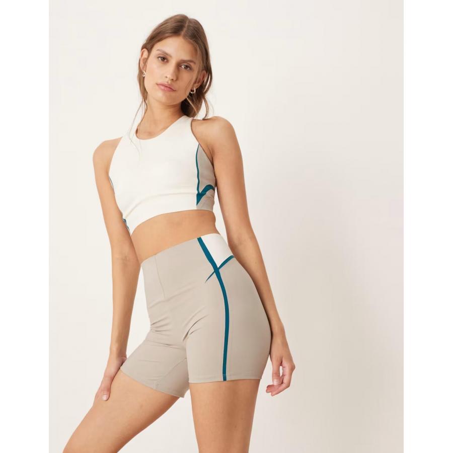 OYSHO高弹力收腹高腰女健身训练运动短裤 英国正品代购2025年秋