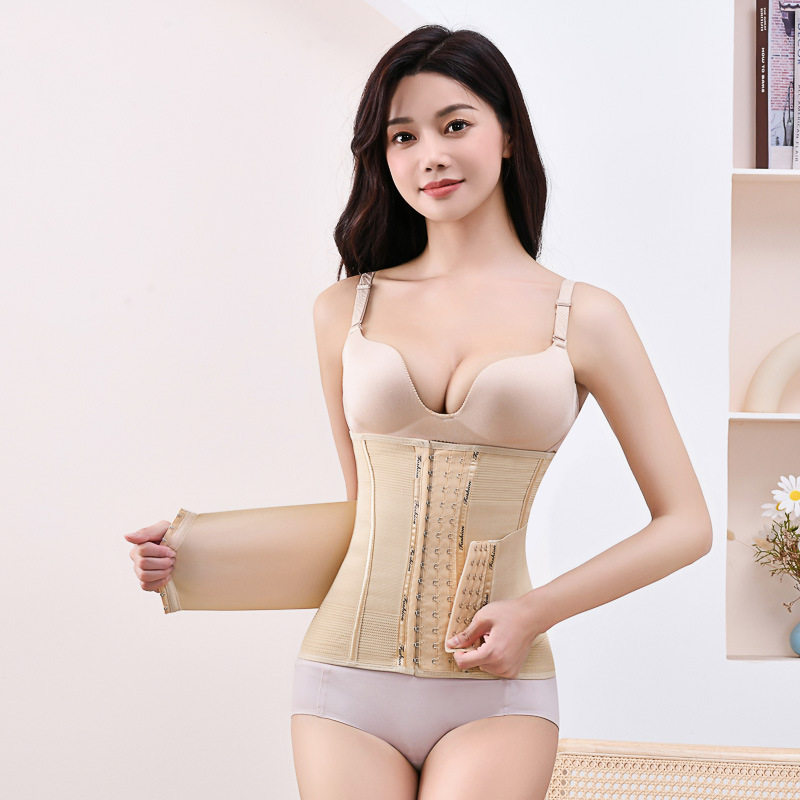 欧美运动束身带束缚腰部训练大码男女健身收腹带身材管理器corset