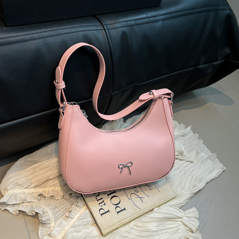 小众复古简约月牙腋下包