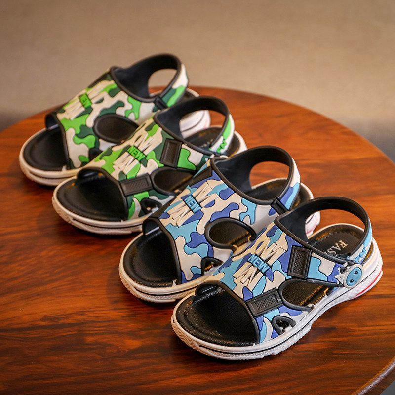 儿童果冻凉拖鞋夏季男童拖鞋防滑厚底洞洞鞋中大童露趾休闲沙滩鞋在类目 童鞋/婴儿鞋/亲子鞋, 凉鞋中 - 来自Buy2taobao.com提供专业的淘宝代购服务