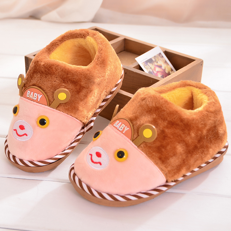 Chaussons enfants en suède - Ref 1010632 Image 5