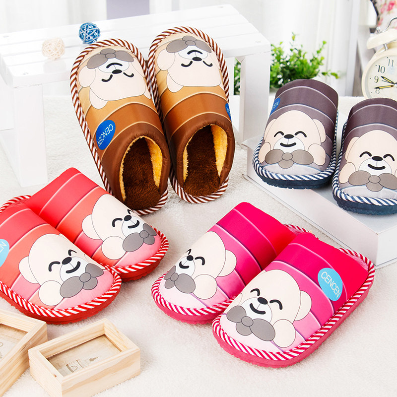 Pantoufles enfants en coton pour hiver - Ref 1010222 Image 3