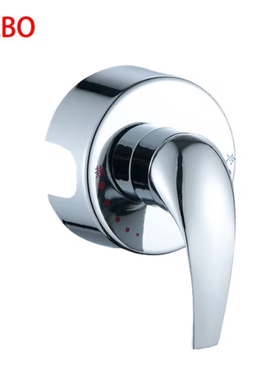 GLBO电热水器混水阀明装淋浴花洒水龙头贴墙式通用水阀开关混水阀