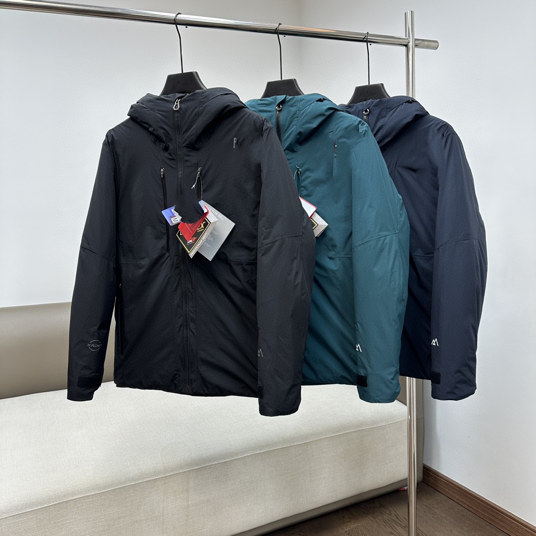 挪威国宝级外套短款夹克羽绒服防风防水面料连帽当红炸子鸡新款h