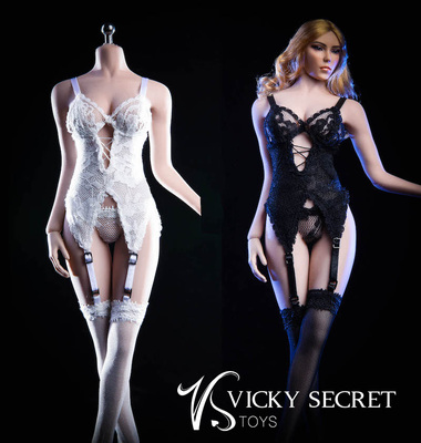 现货吊带包胶素体女兵人偶